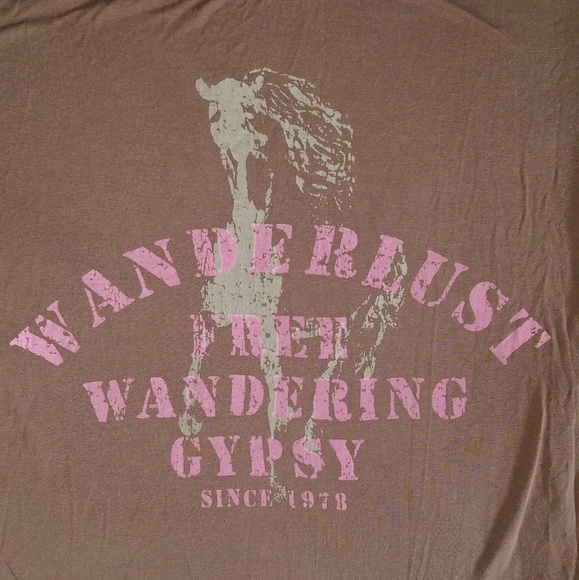 Spell designs wanderlust slouchy tee taupe S brown - Picture 8 of 8